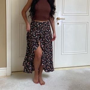 Shein floral Long skirt